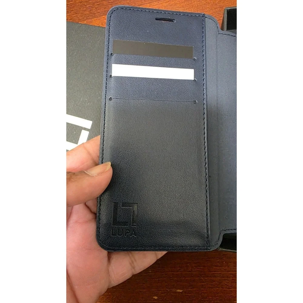 Lupa Legacy Leather Wallet Case For iPhone Xs Max With Card Slots & Magnetic Clo